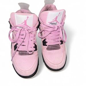 Jordan Women's Sneakers in Pink and Black